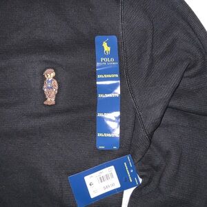 Polo Ralph Lauren Black Thermal  with Bear Logo